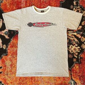 Vintage Y2K Harley-Davidson Authorized Dealer T-Shirt New Castle PA 2000 Men’s L